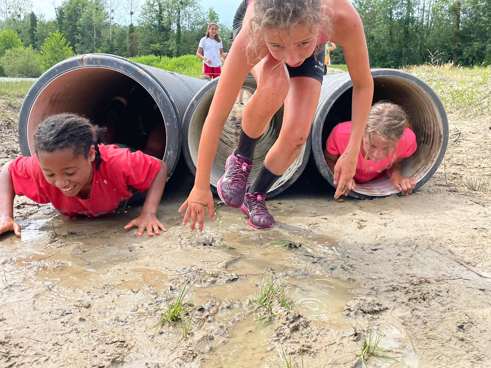 Sortie des élèves de l’option athlétisme et de la section foot au lac de Vénérieu