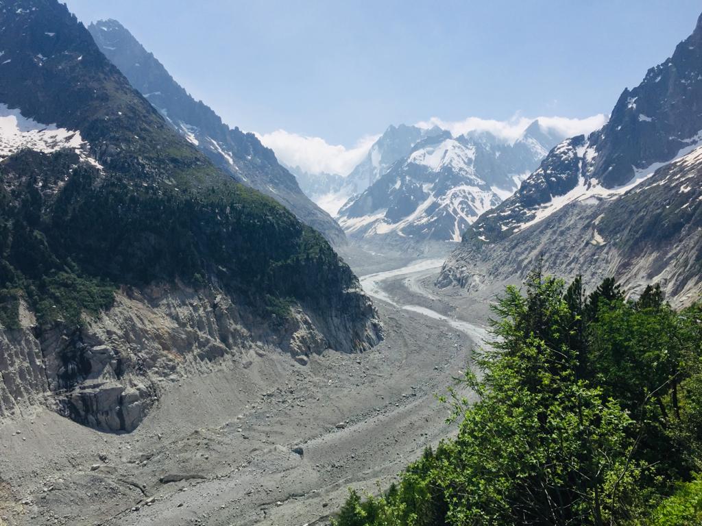 Sortie des élèves du groupe WATERASMUS à Chamonix