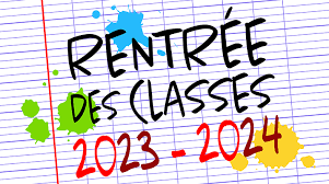 Les infos de la rentrée 2023