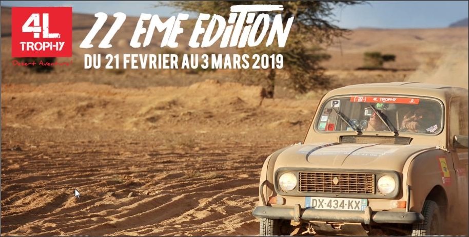 Le « 4L Trophy » 2019