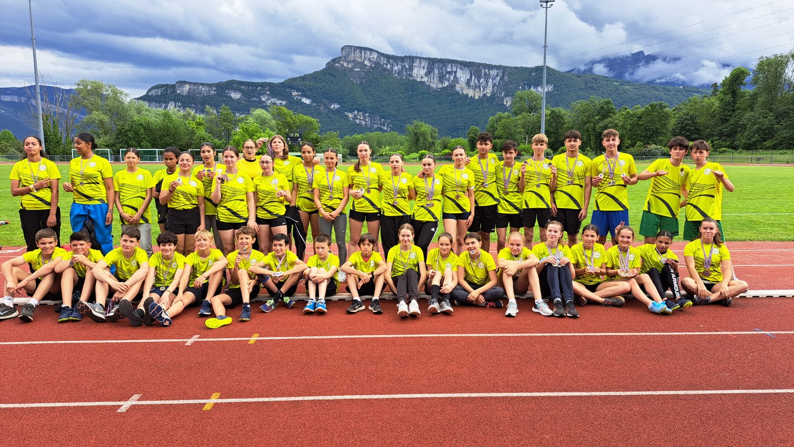 Compétition d’athlétisme Comité Isère à Moirans