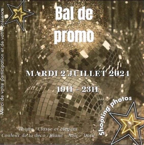 Bal de promo 2024