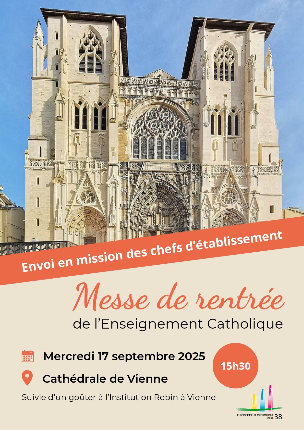 La messe de rentrée de l’Enseignement Catholique